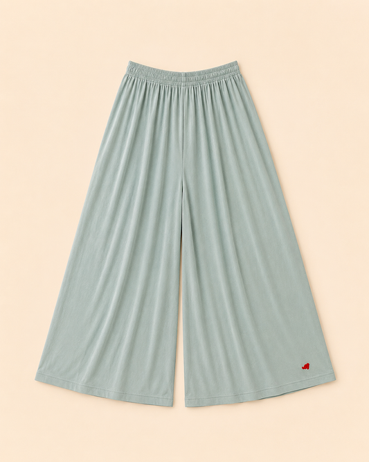 Kaia Pleated Wide Pants in Nyaman