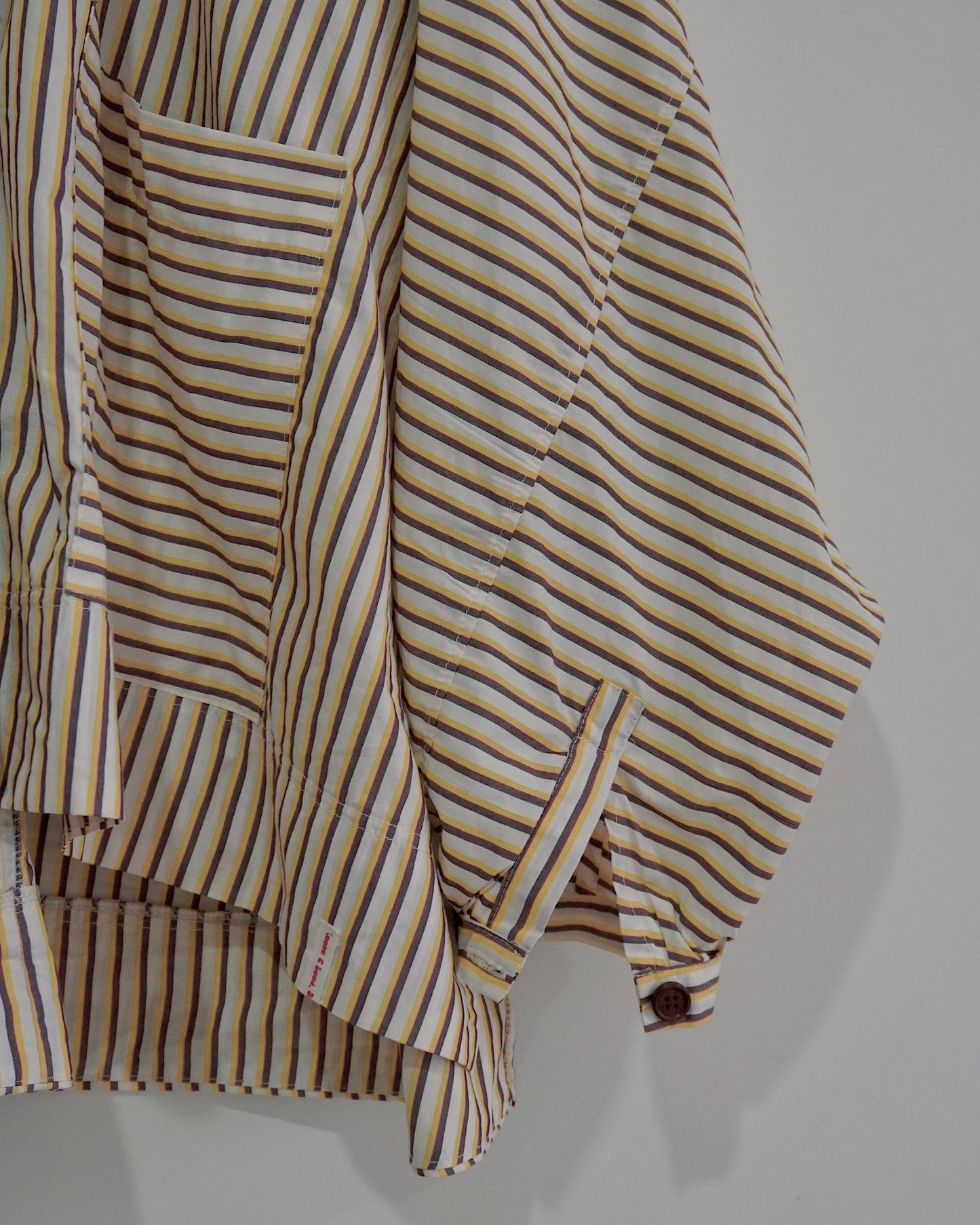 The Neon ‘80s Striped Button-Down