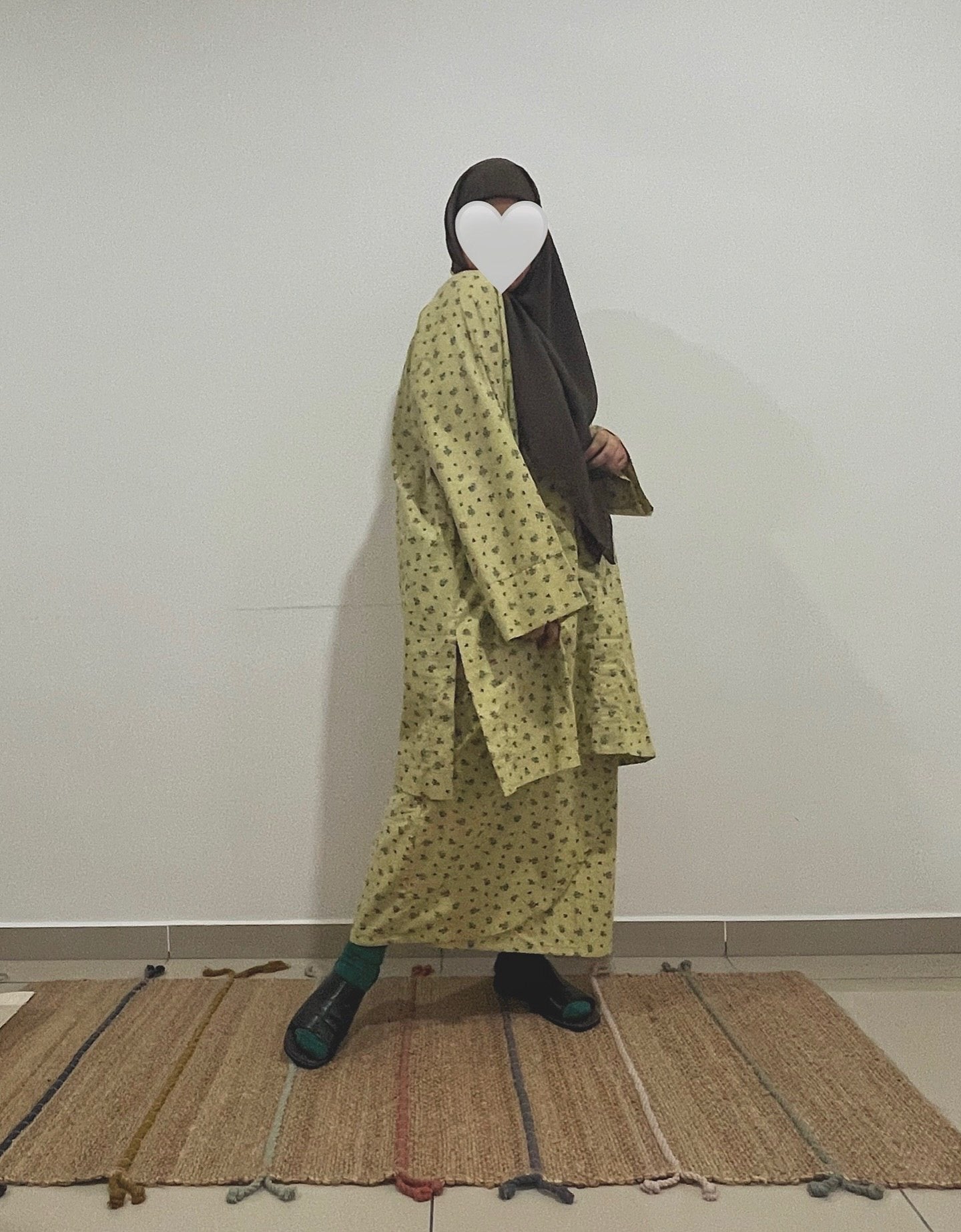 HATISAMA ‘26: Teh Loose Kurung Set in Sireh Wangi