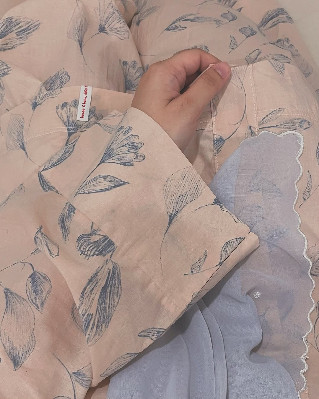 HATISAMA ‘26: Teh Loose Kurung Set in Mekar Merona