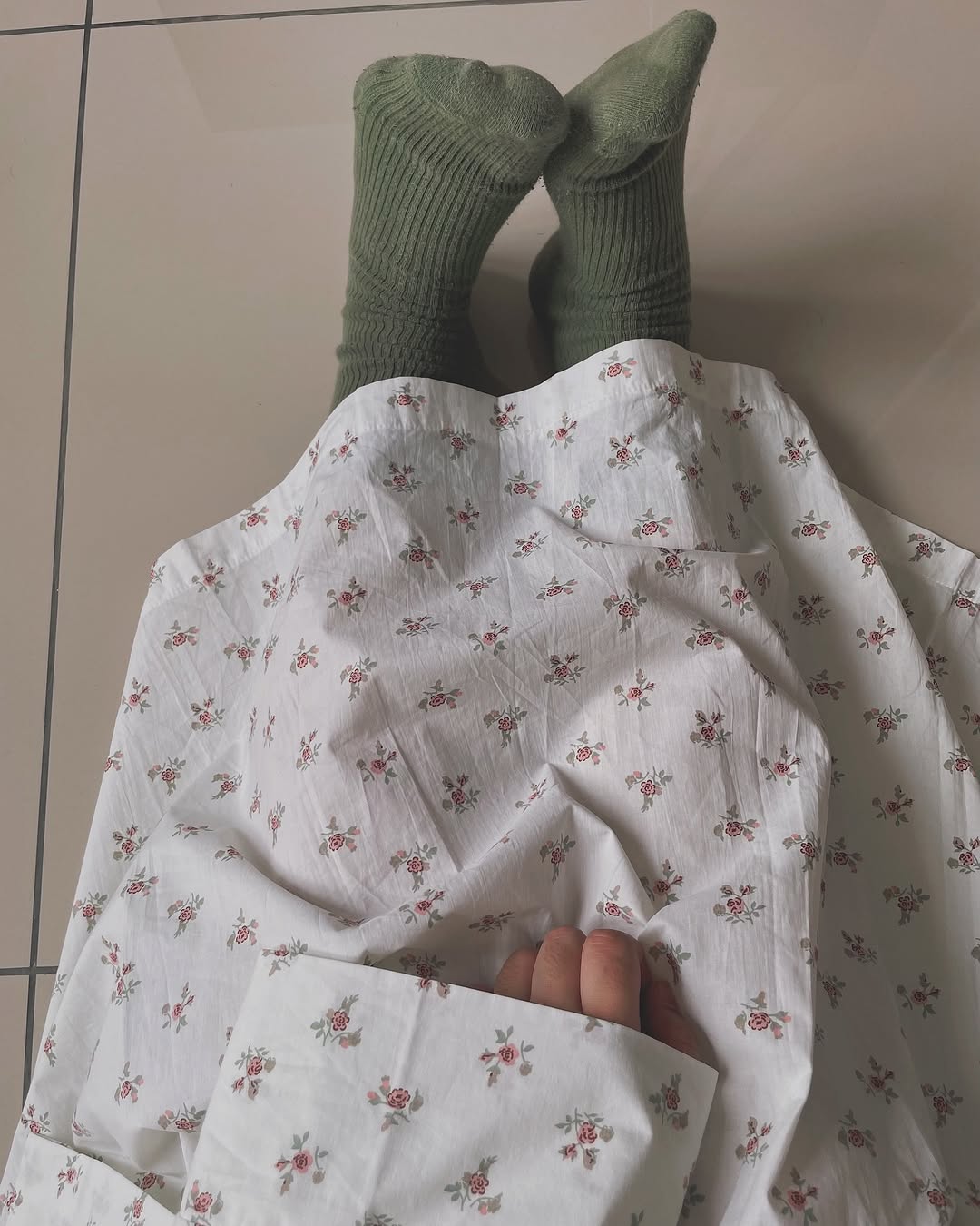 HATISAMA ‘26: Teh Loose Kurung Set in Putih Melati