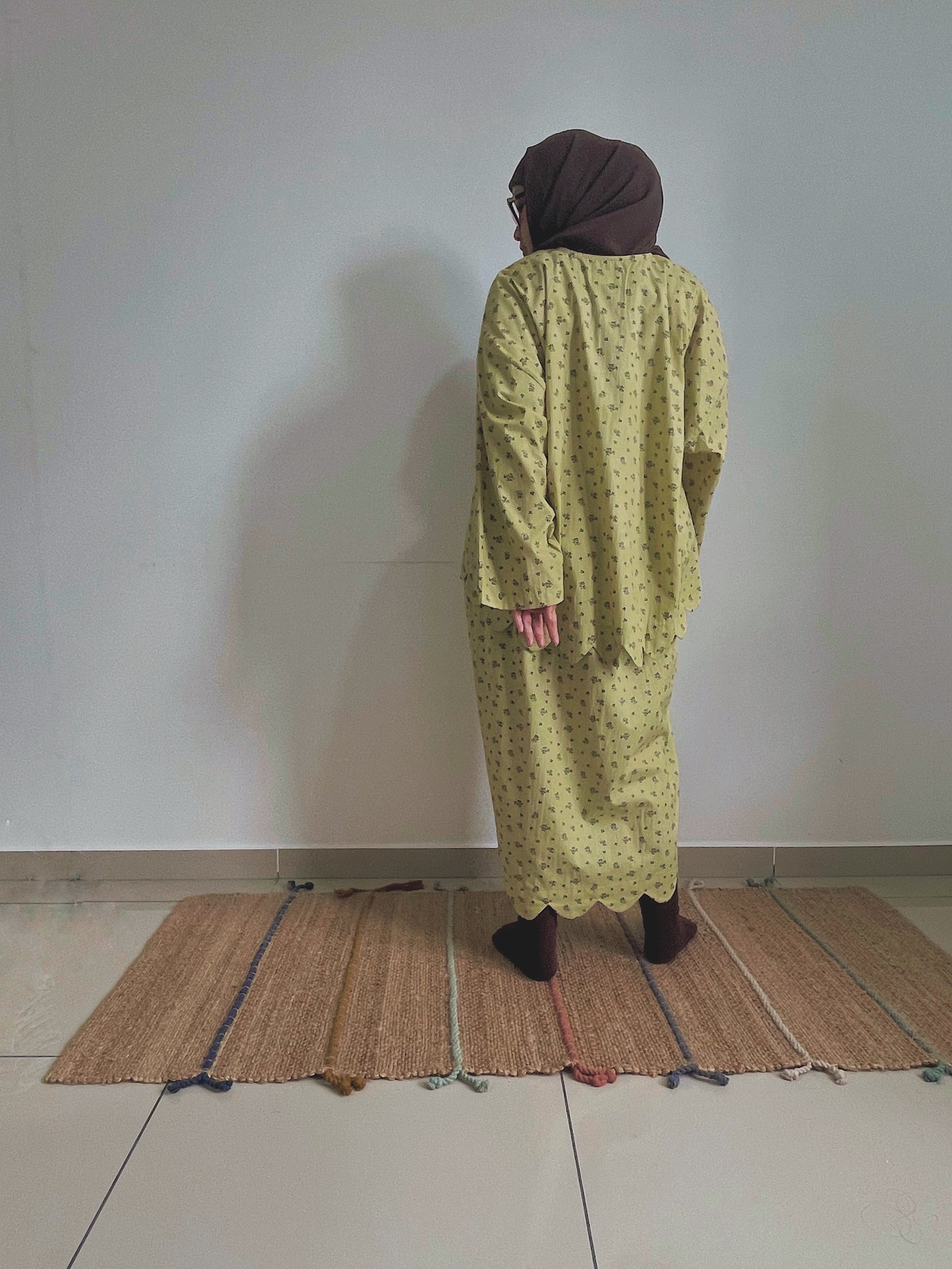 HATISAMA ‘26: Dedek Kedah Kurung Set in Sireh Wangi