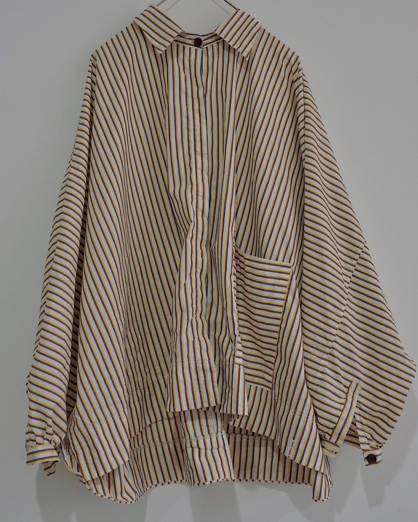 The Neon ‘80s Striped Button-Down