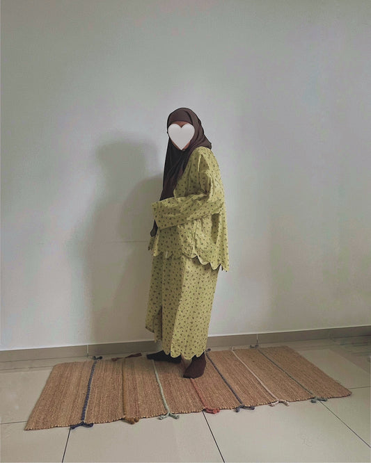 HATISAMA ‘26: Dedek Kedah Kurung Set in Sireh Wangi