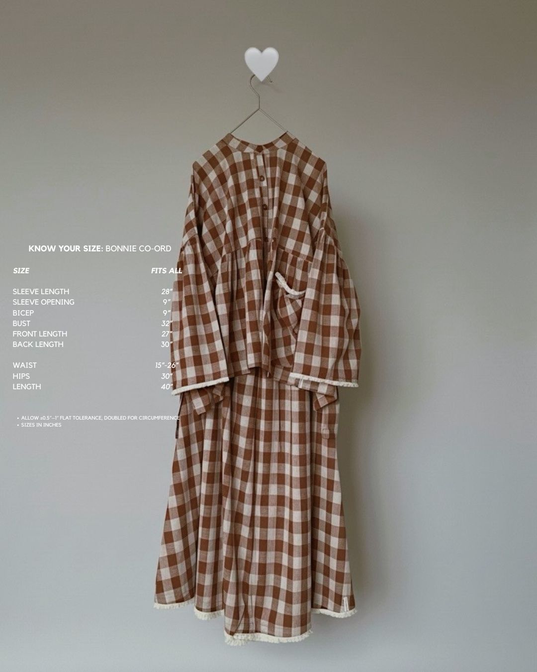 Boho Brown Bonnie Co-ord
