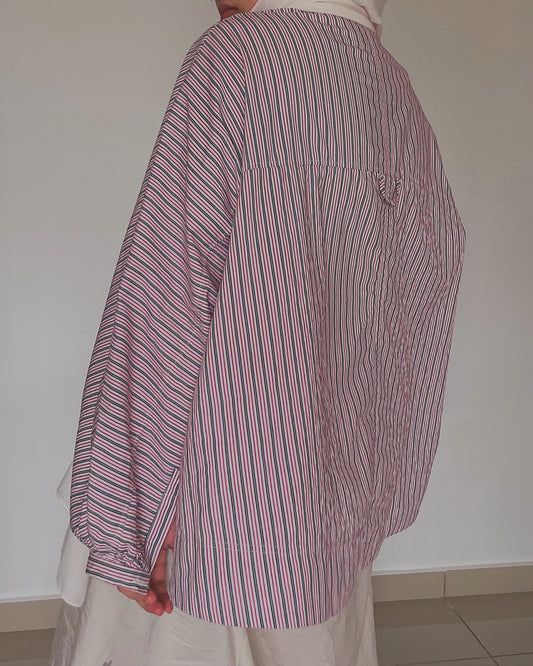 Rock n Roll ‘50s Striped Button-Down