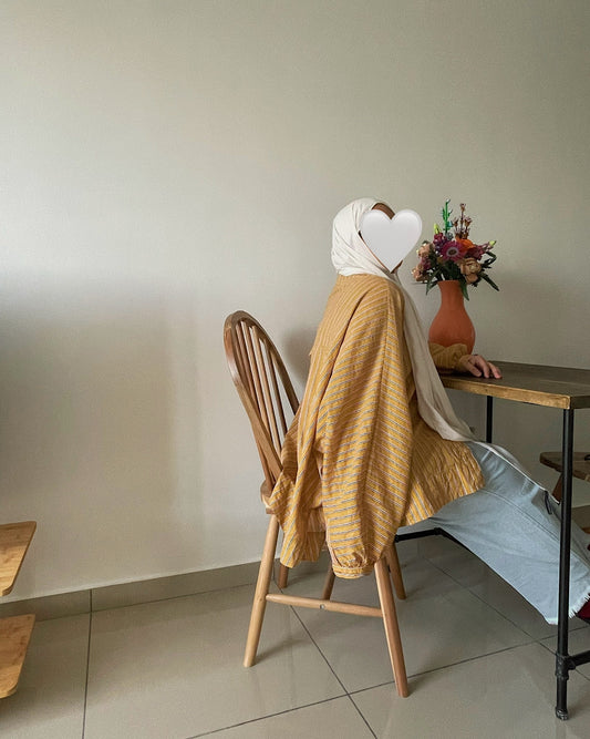 Retro Wave ‘90s Striped Button-Down