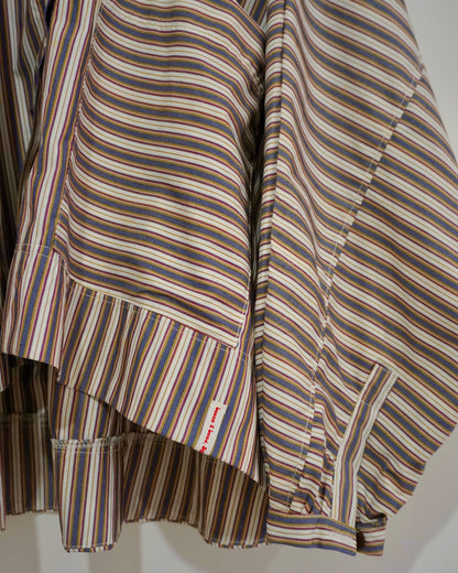 (As-Is) The Mod ‘60s Striped Button-Down