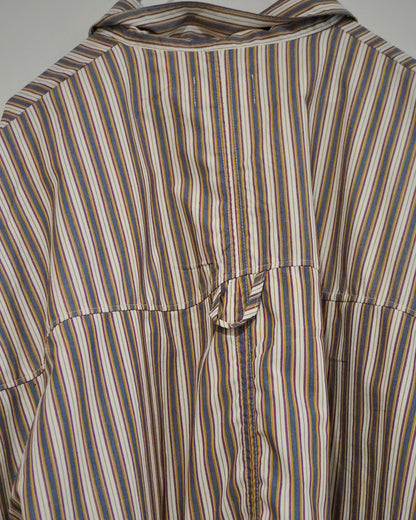 (As-Is) The Mod ‘60s Striped Button-Down