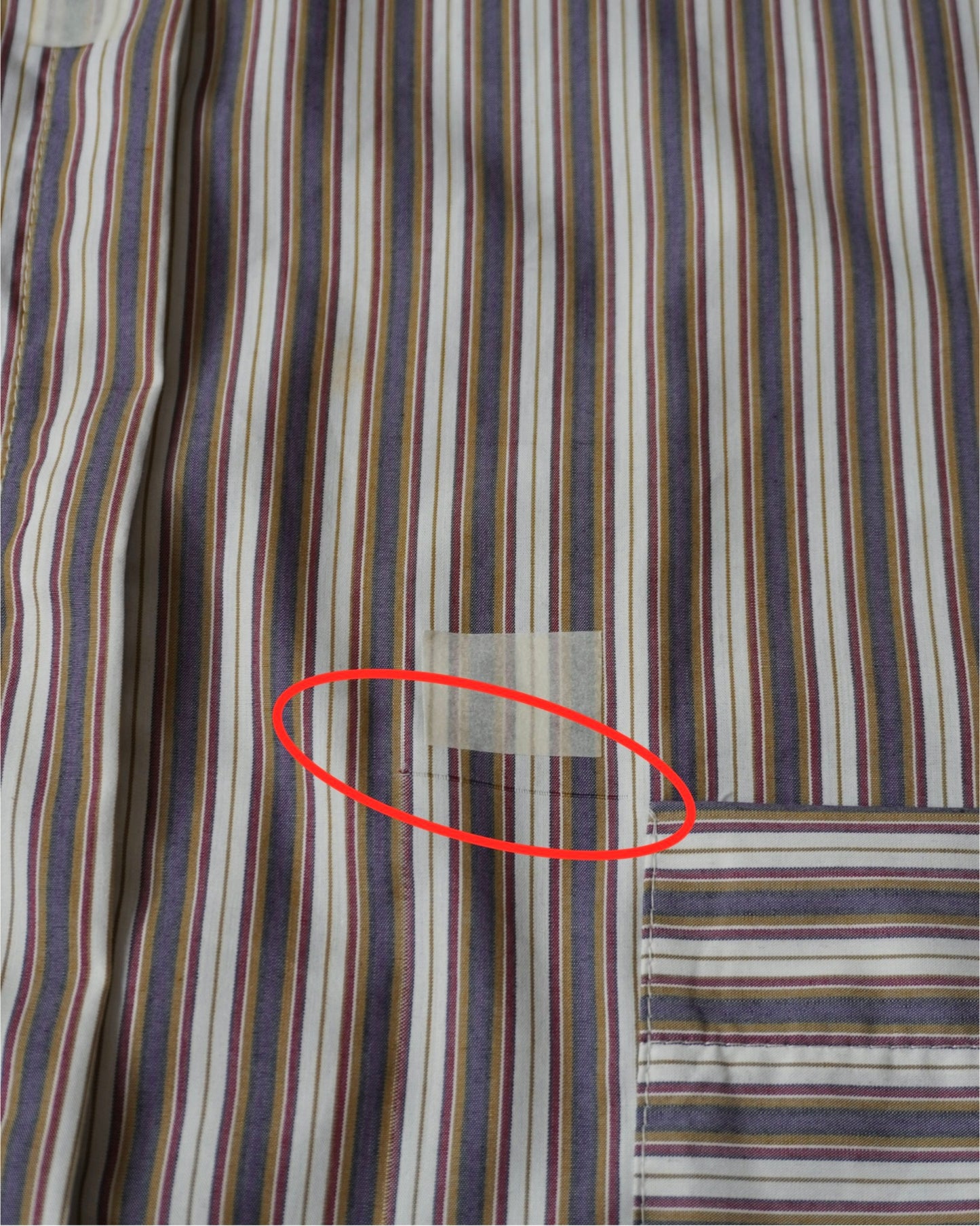 (As-Is) The Mod ‘60s Striped Button-Down