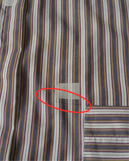 (As-Is) The Mod ‘60s Striped Button-Down