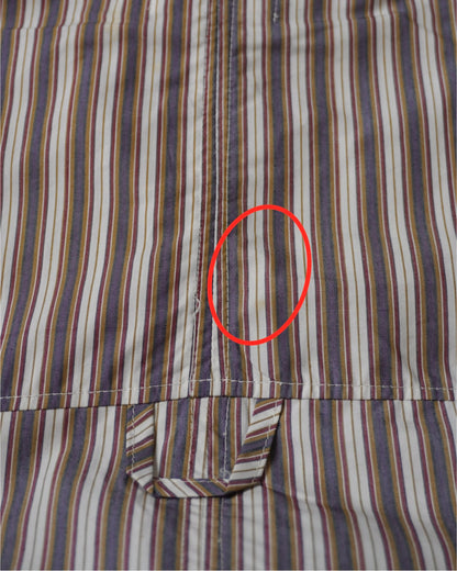(As-Is) The Mod ‘60s Striped Button-Down