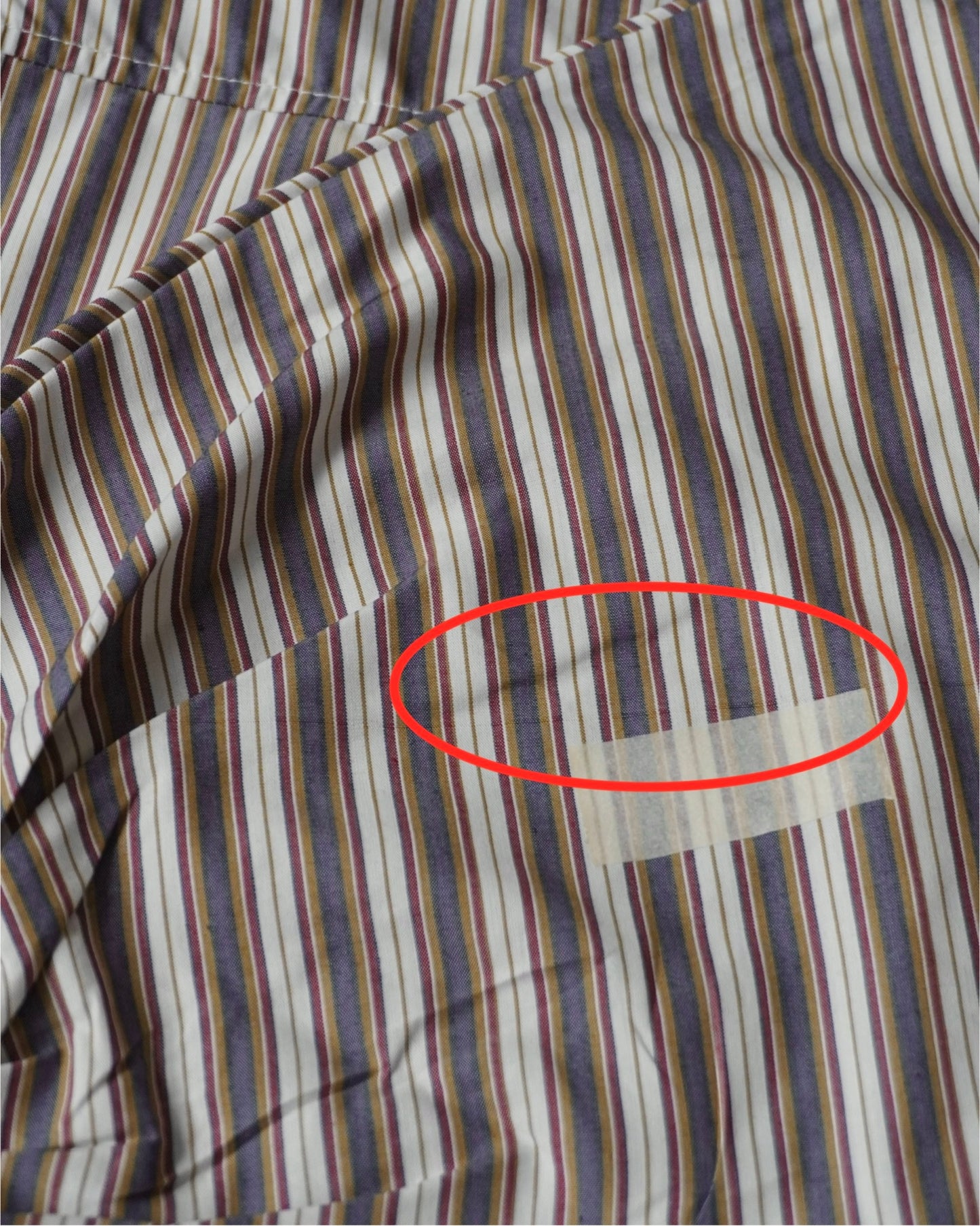 (As-Is) The Mod ‘60s Striped Button-Down